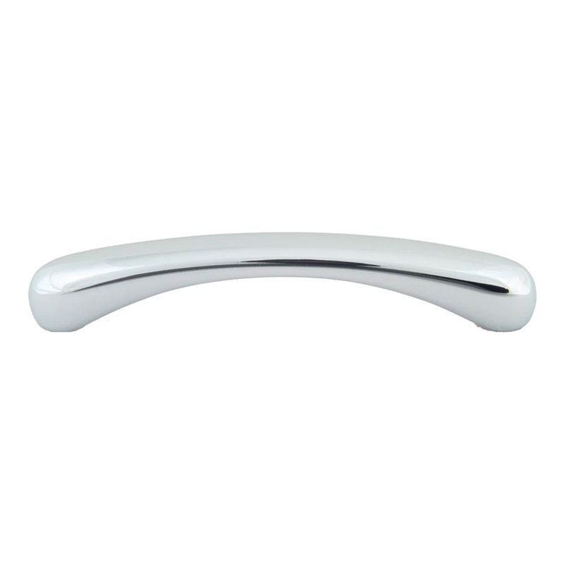 Bridge Bar pull, 5 1/16", Polished Chrome