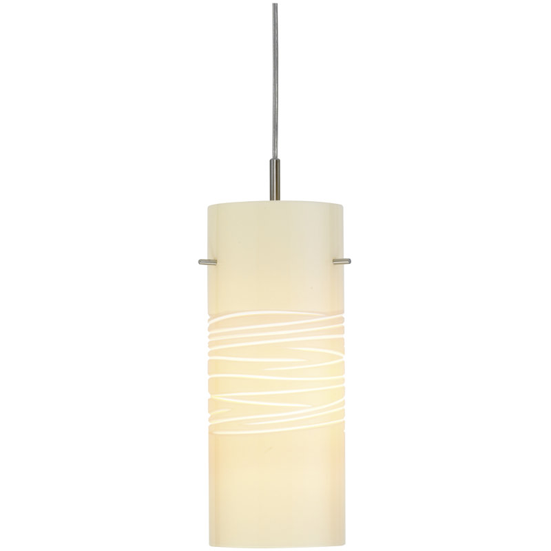 Dune 1 - Light Pendant, Sand, Dark Bronze, Flush Round