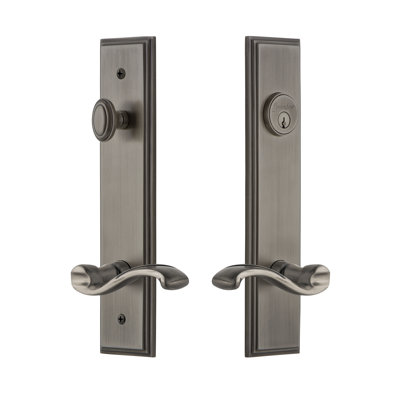 Carré Complete Entry Lever Set with Deadbolt