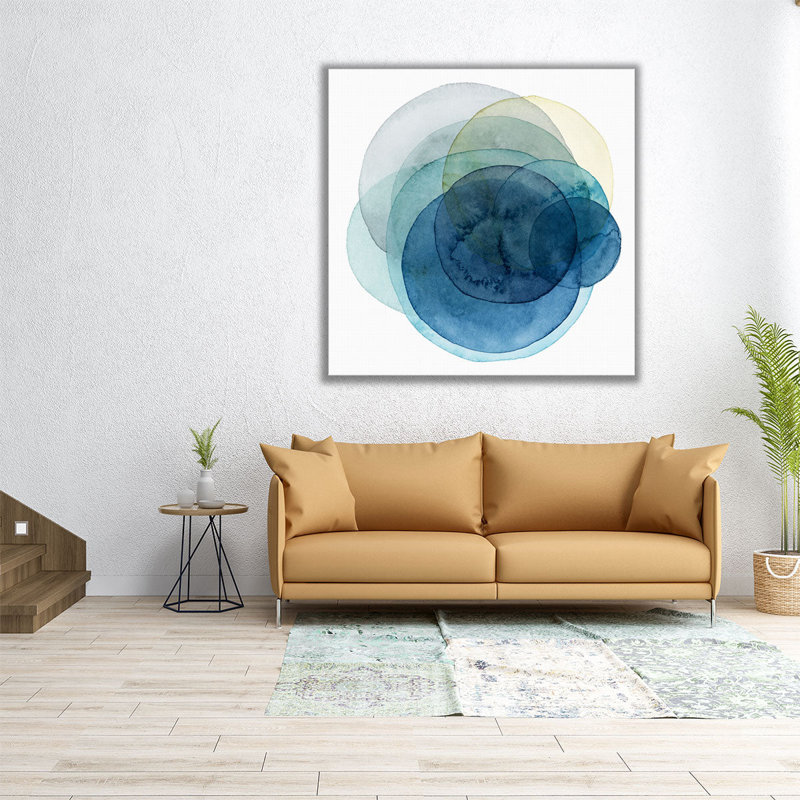 «Evolving Planets I», reproduction d'art sur toile, H 12 po x l 12 po