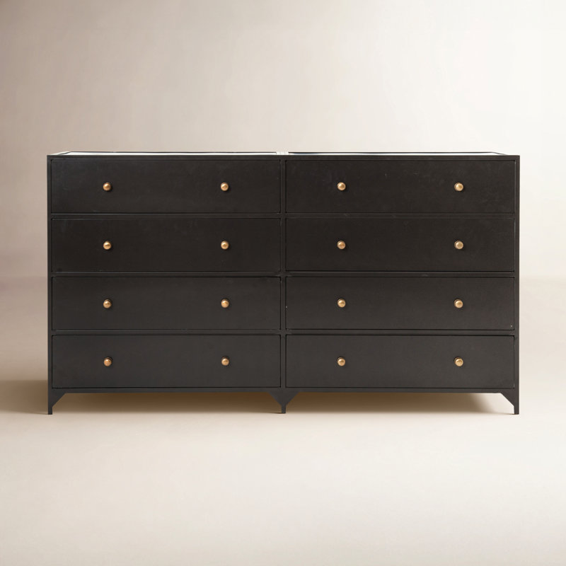 Belmont 8 - Drawer Dresser, Black