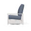 Chaise berçante pivotante cachée en polymère Leeward-98358837-98358835