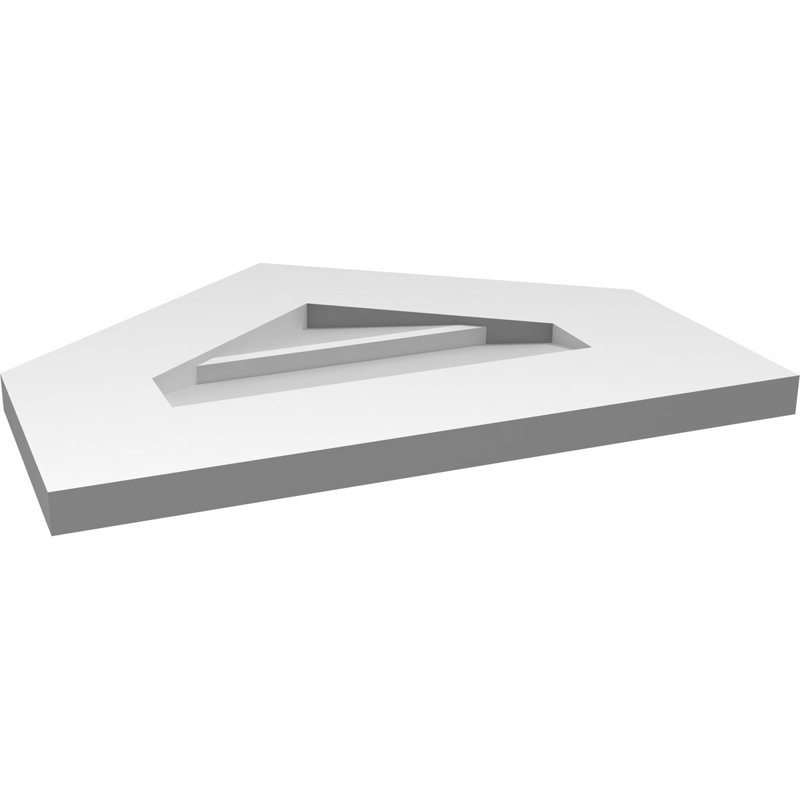 Ventilateur à pignon en uréthane non-fonctionnel Signature, H 14 po x l 18 po x P 1 po