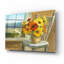 «Sunflowers By The Sea» par Danhui Nai, art mural en verre acrylique-963663408