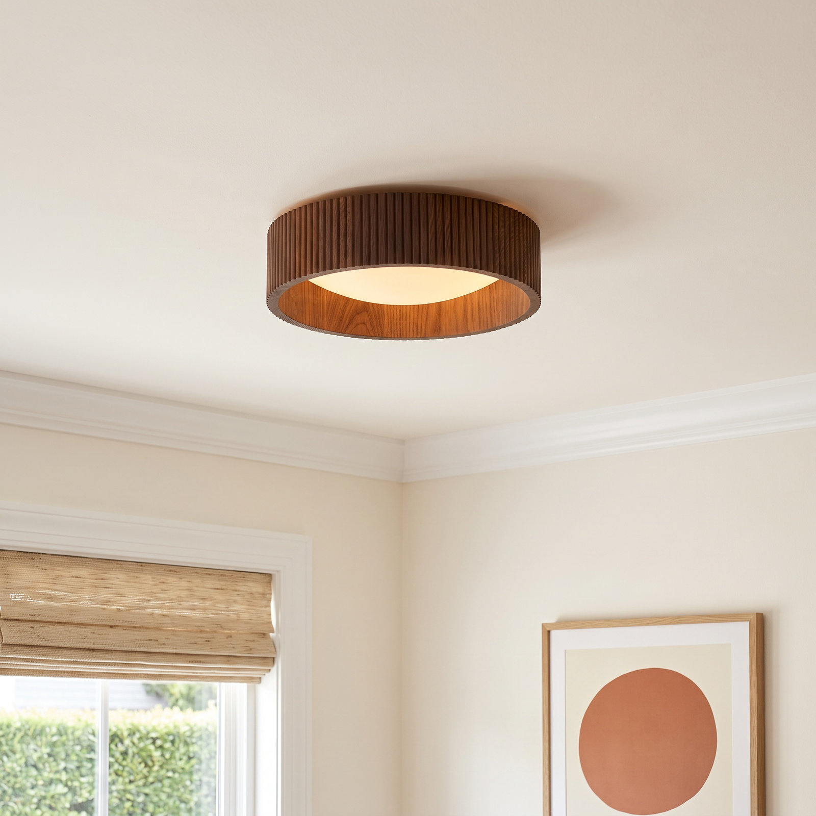 14" Single Light Flush Mount