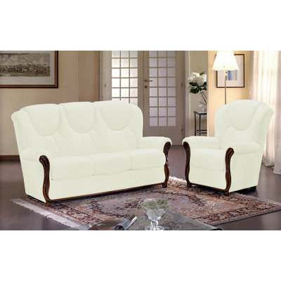 Kirkendall 2 - Piece Faux Leather Living Room Set