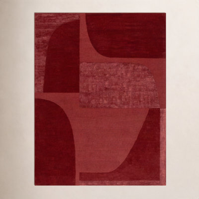 Megara Hand-Tufted Geometric Wool Rug
