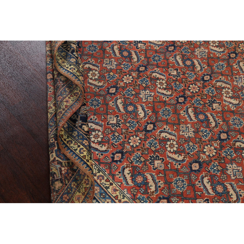 One-of-a-Kind 9'3" X 12'5" Wool Area Rug in Red