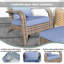 Chaise Adirondack avec repose-pieds Outsunny-1321091814