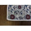 Tapis floral touffeté à la machine gris / brun / bleu-1659002194