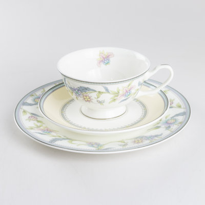  Service à thé 3 pièces Bone China