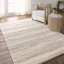 Tapis abstrait brun clair / crème Quanda (9 pi 3 po x 13 pi) Quanda-1916417482
