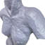 Bumpy TORSO SCULPTURE Aluminium Ornament 38cm-92166236