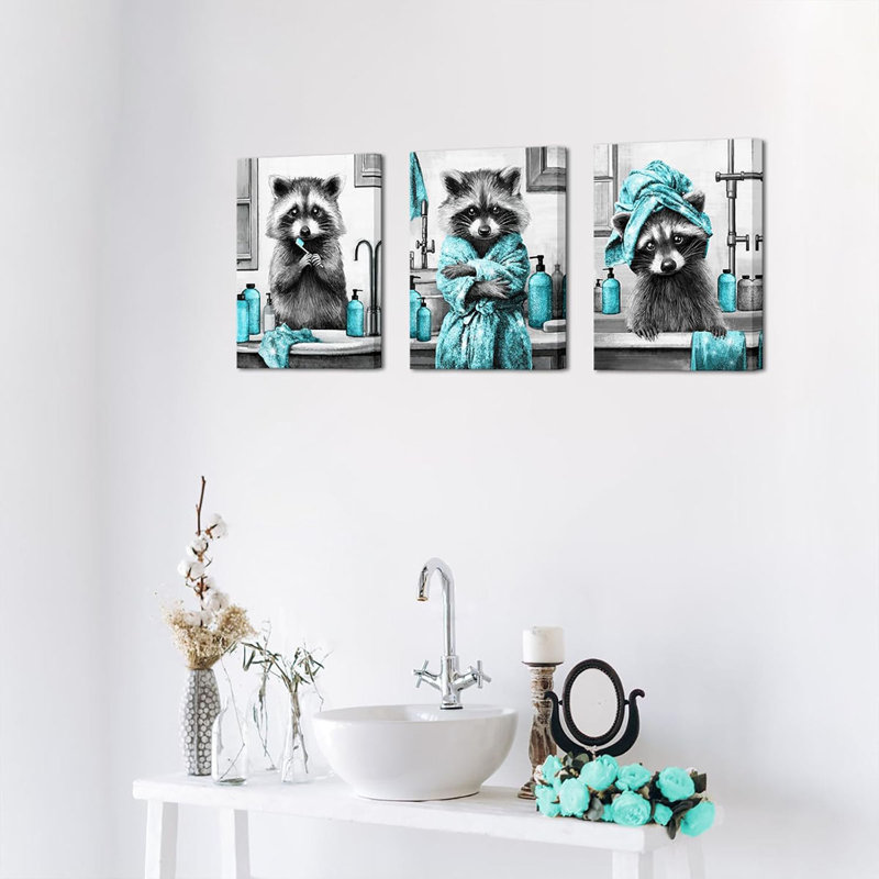3 Piece Wrapped Canvas Wall Art