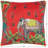 Bohemian Silk Silk Reversible Throw Pillow