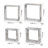 Mekela Solid Wood Floating Shelf-630830386