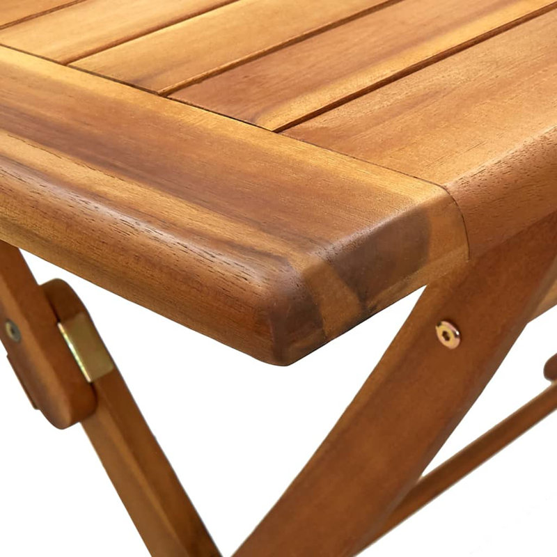 Rectangular Acacia Outdoor Folding Coffee Table