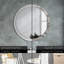 Huldar Glass Flat Wall Mirror