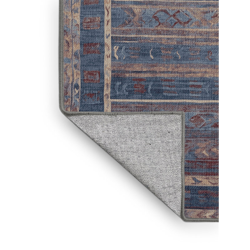 Tapis mauve lavable à la machine, Rectangulaire 3 pi x 5 pi