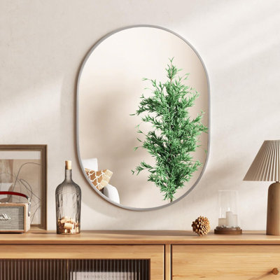 Aluminium Oval Mirror