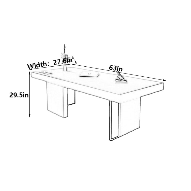 Barnsdall, 29.5" H x 63" W x 27.6" D