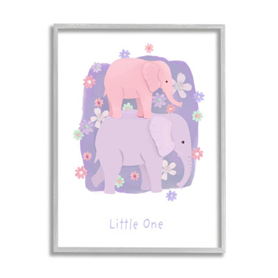 «Little One Baby Elephant On Wood» par Diane Neukirch