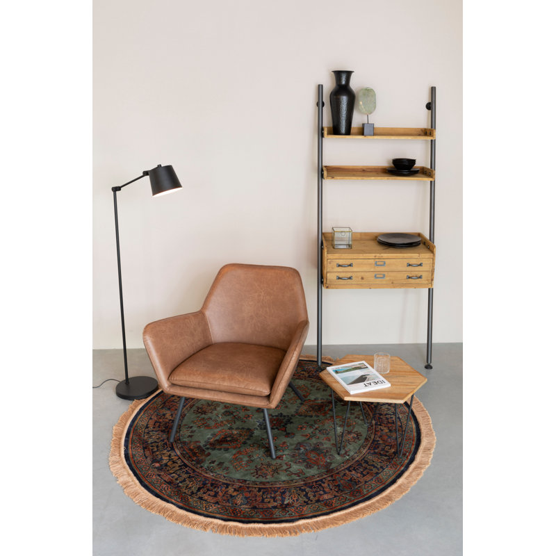 Raz Oriental Area Rug, Round 5'2" x 5'2"