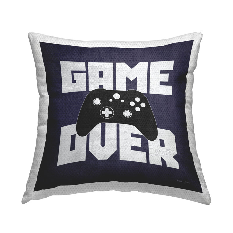 Coussin Bold Game Over