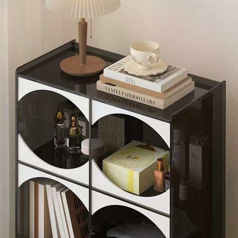 Bibliothèque de luxe en acrylique, Noir