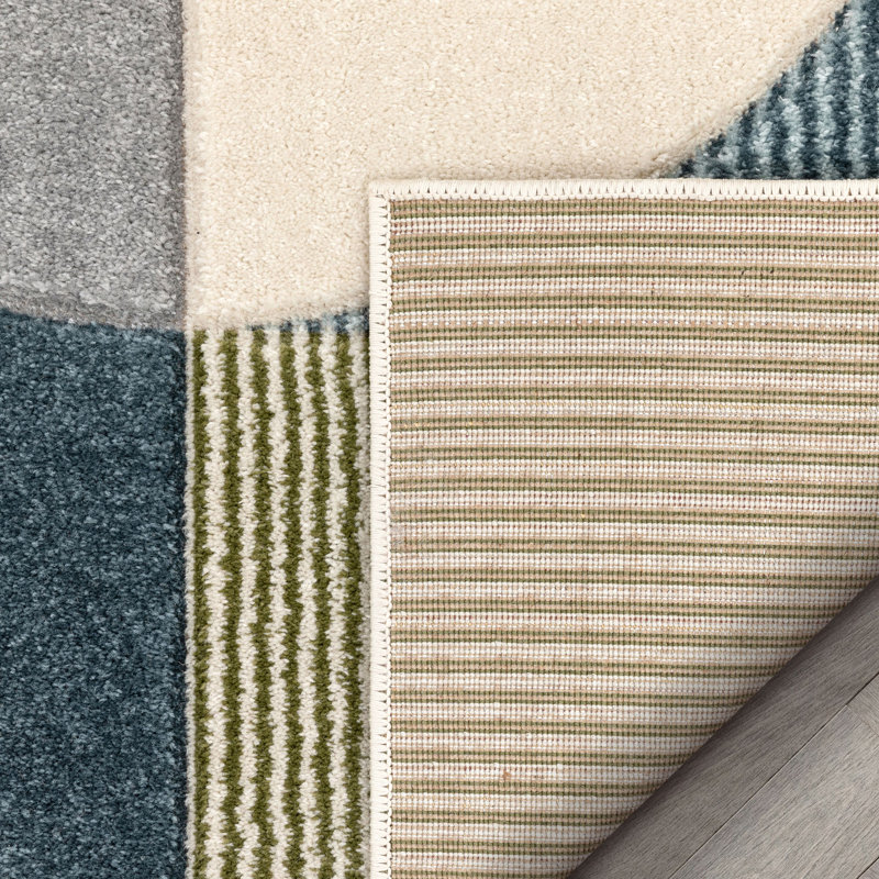 Geometric Area Rug, Rectangle 240 x 300 cm
