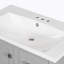 Meuble-lavabo simple 30 po avec plateau Pantilimon-813036444