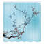 Ensemble de rideau de douche et crochets de la nature-95077618-95077625