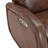 Dual-Motor Power Recliner with Swivel Base, USB & Type-C Charging, Faux Leather-1672208333
