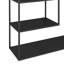 Aaban 126cm H x 85cm W Metal Book Display Bookcase