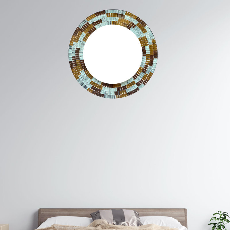 Miroir mural Zorigs, Brun