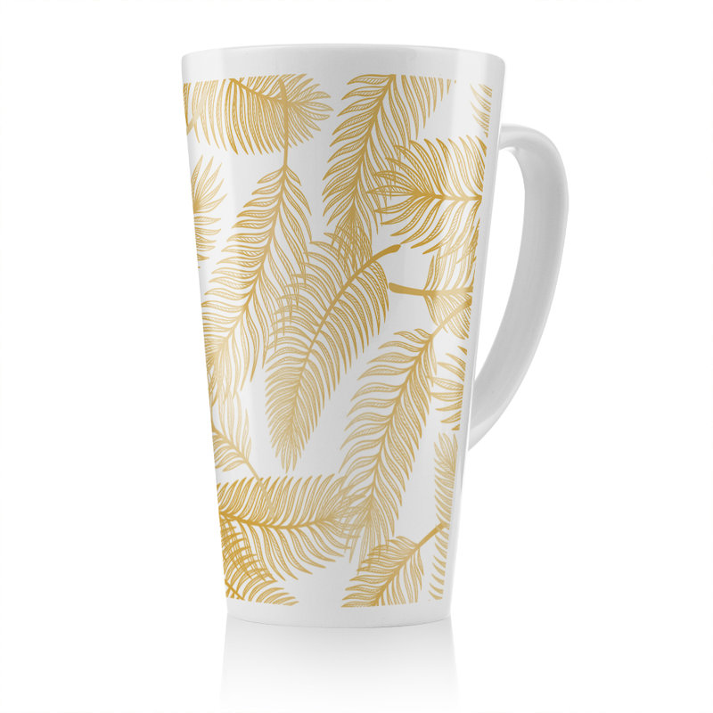 Leaves Latte Mug