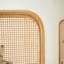 Rattan Woven Wooden Room Divider Screen