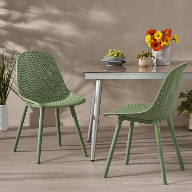 Chaise coquelicot, Vert