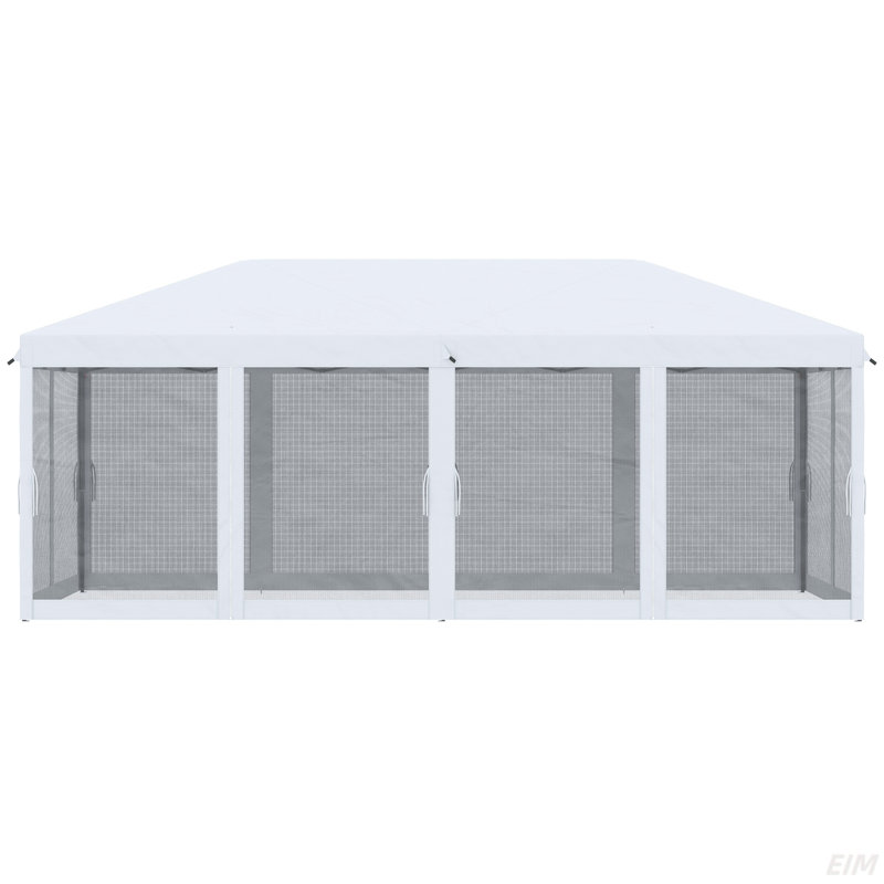 Pop Up Canopy Tent With Netting, Heavy Duty Instant Sun Shelter, Large Tents For Parties With Carry Bag For Outdoor, Garden, Patio (Canopy)