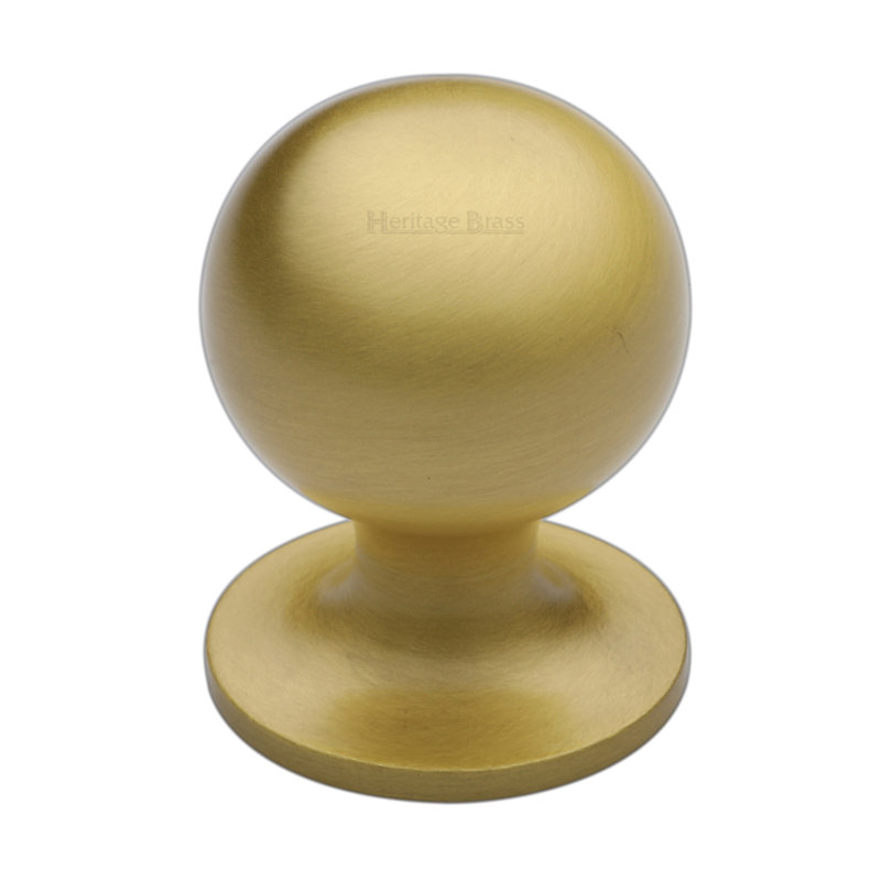 Heritage Brass Cabinet Knob Ball Design, 3.8cm