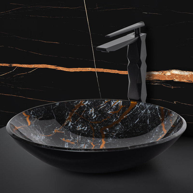 16.9'' L Bathroom Sink