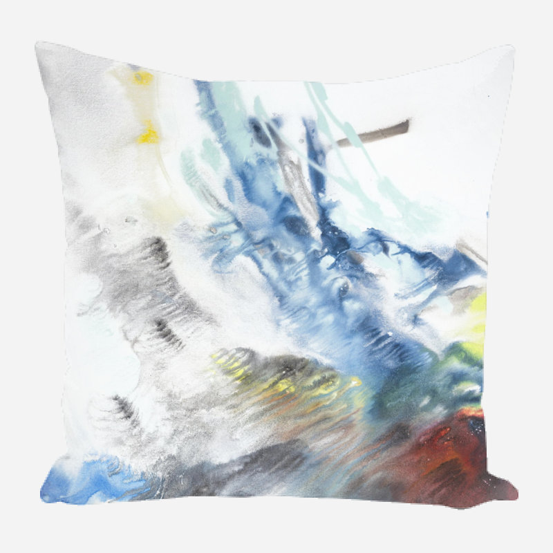 Linen Square Pillow Cover & Insert, 17" x 17"