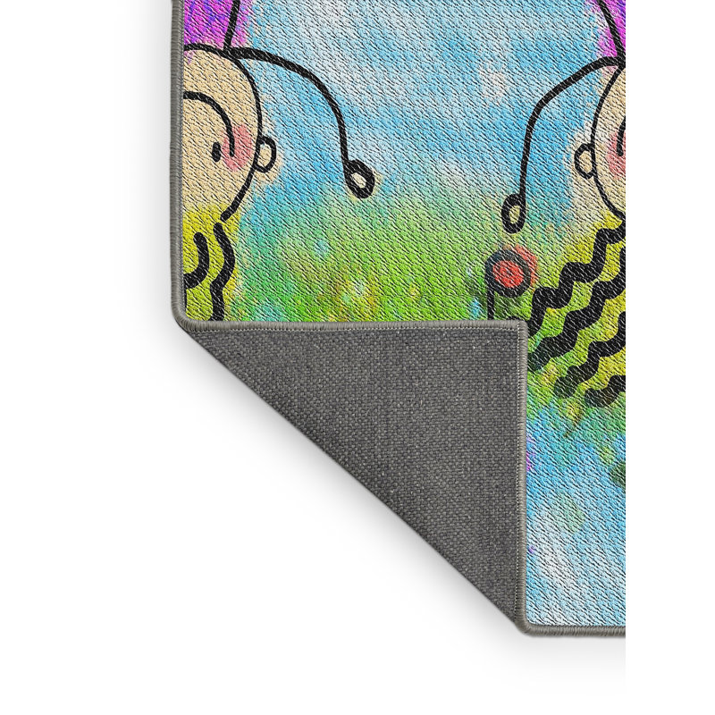 Pinnix Indoor Rug, Rectangle 7' x 9'