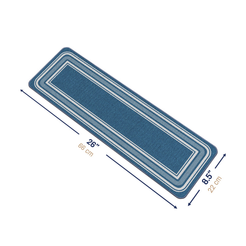 Hewish Non-Slip Stair Tread, Blue