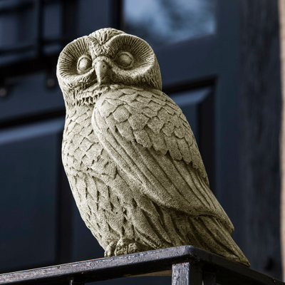 Bird Owl Garden Statue