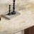 Retro Durable Rock Plate Dining Table Sets.-105967990
