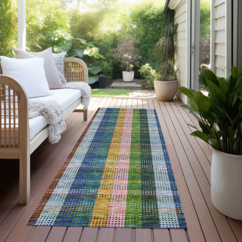  Chayden Area Rug with Non-Slip Backing, Runner 2'3" x 7'6"