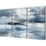 Brayden Studio® Blue Splash On Glass Print & Reviews | Wayfair
