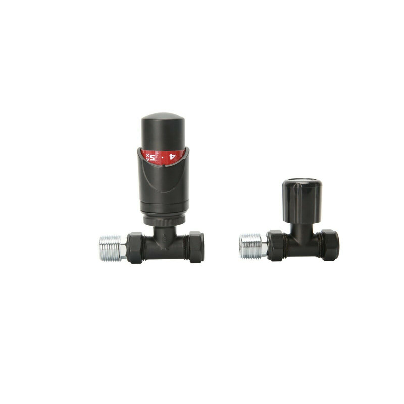 Radiator Valves, Black