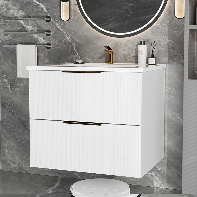 24 Inch White Bathroom Vanity Without Sink